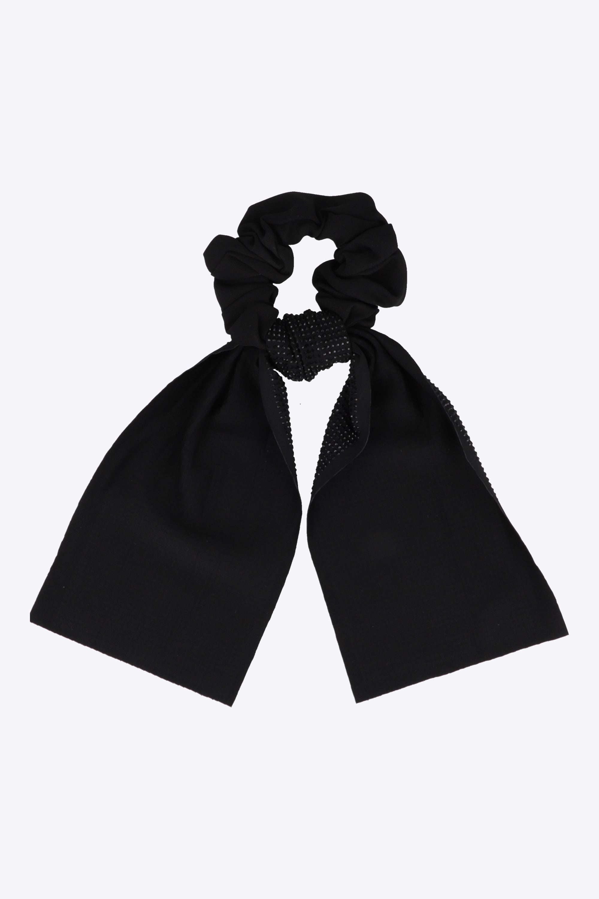 Crunchie tiras brillos NEGRO