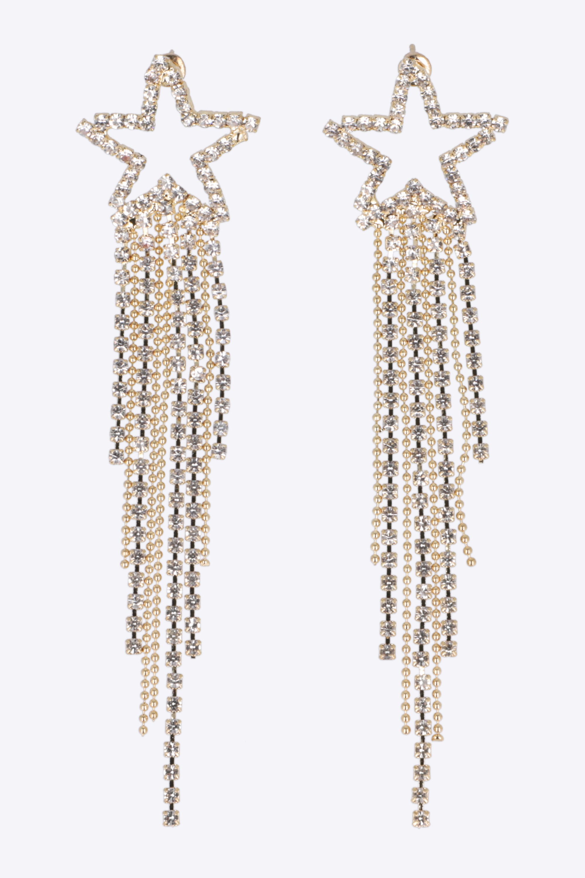 ARETES ESTRELLAS FULL BRILLOS