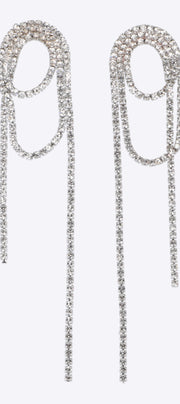 Aretes brillos envolventes