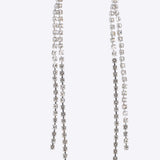 Aretes cristal 2l brillos