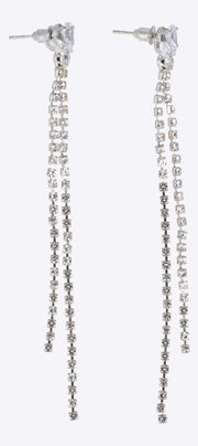 Aretes cristal 2l brillos