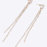 Aretes cristal 2l brillos