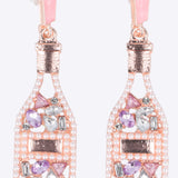 Aretes botella festejo