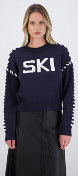 Suéter navideño ski