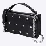 Bolsa shoulder estoperoles y cadena