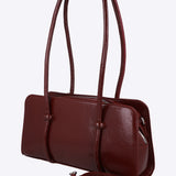 Bolsa baguette wet PU