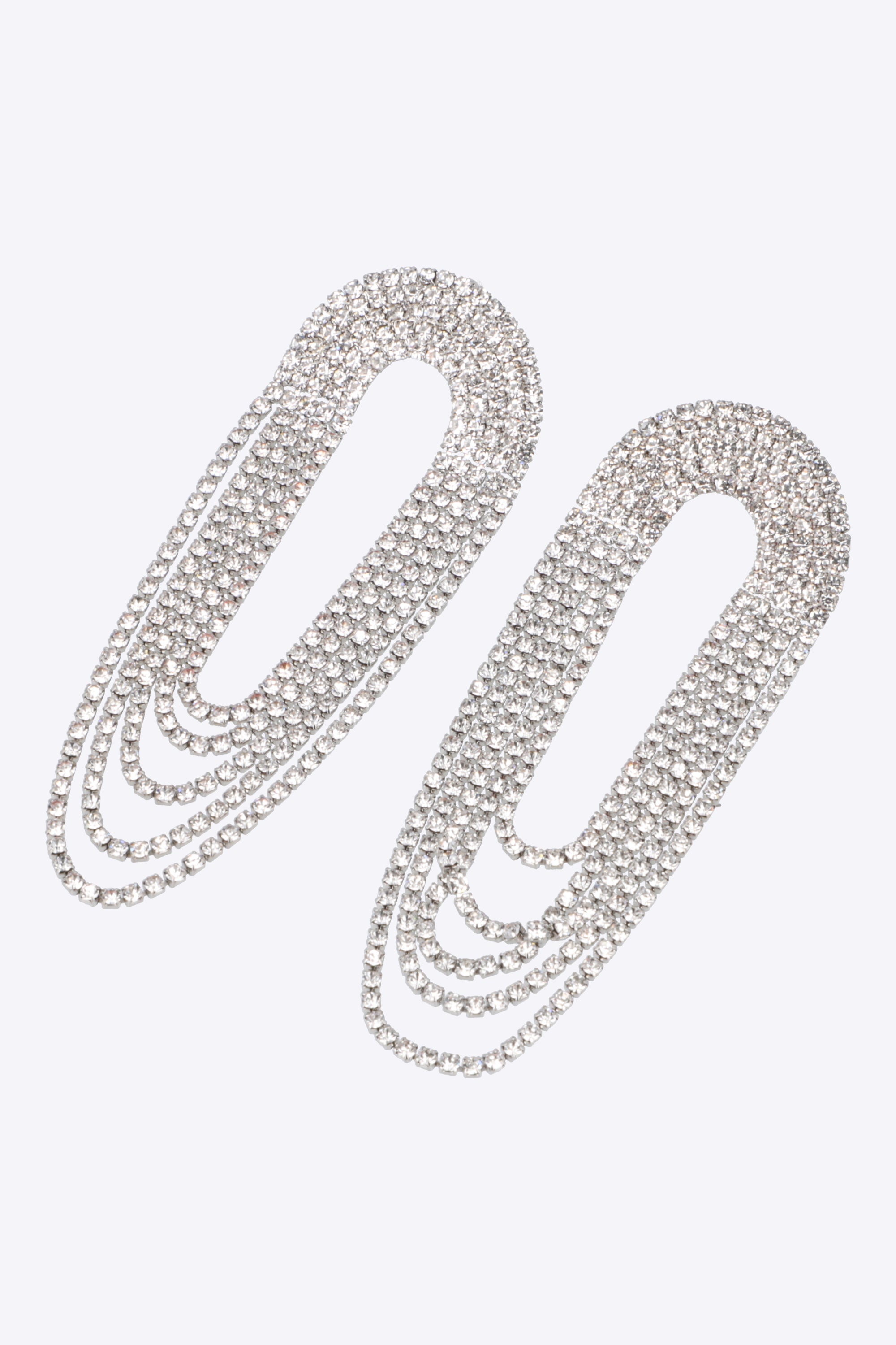 ARETES CIRCULOS COLGANTES BRILLOS