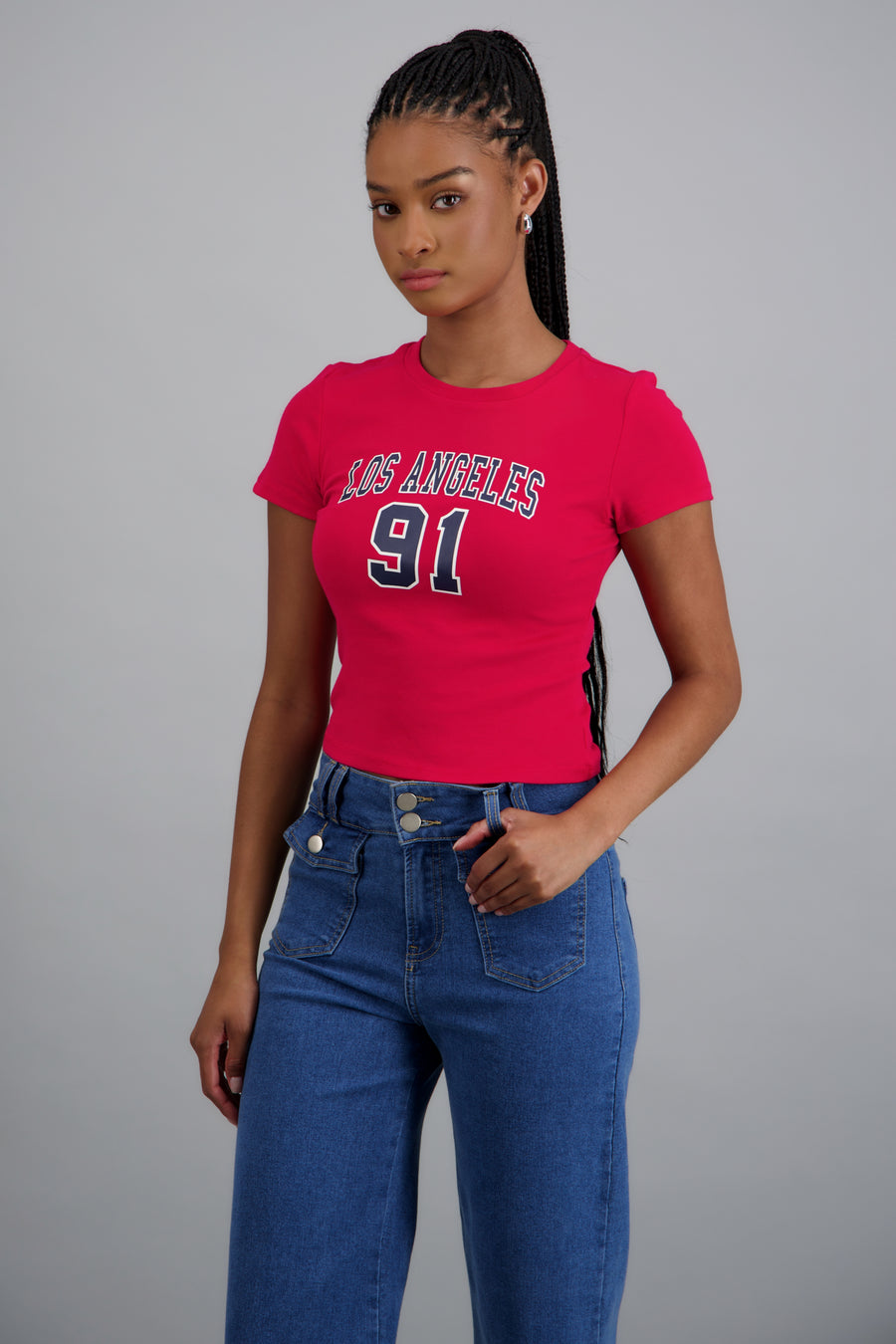 Tshirt estampado LA