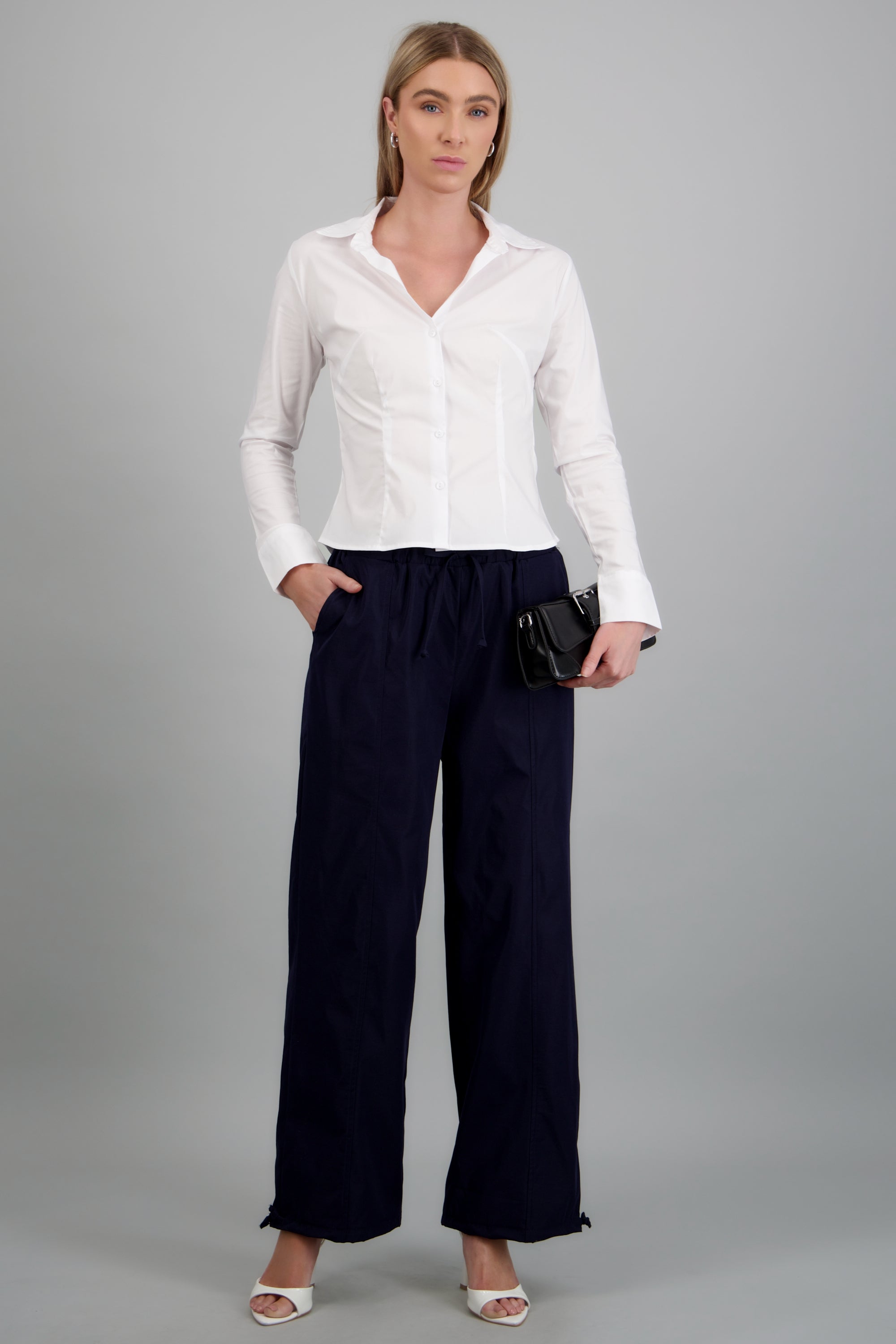 Pantalon recto resorte MARINO