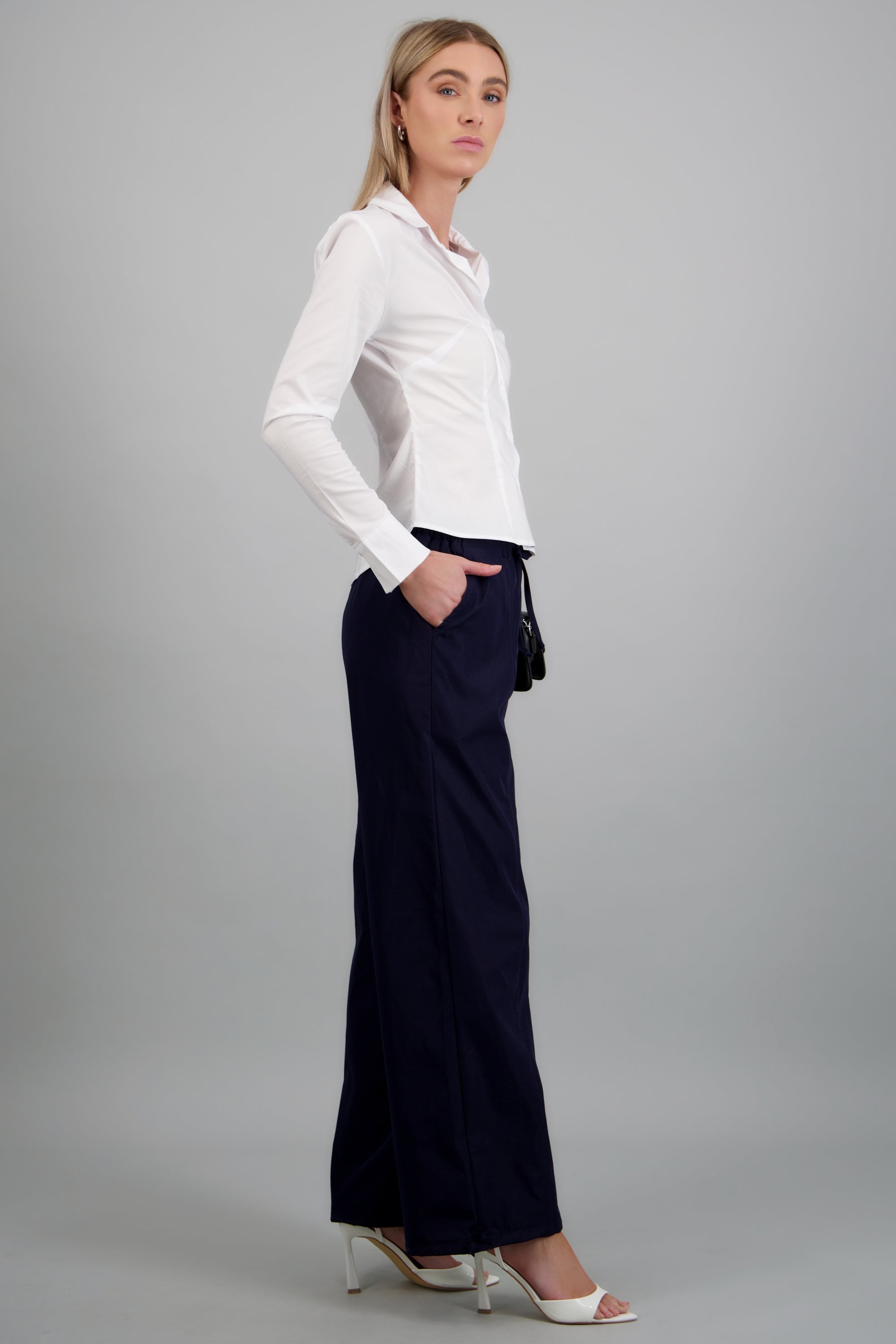 Pantalon recto resorte MARINO