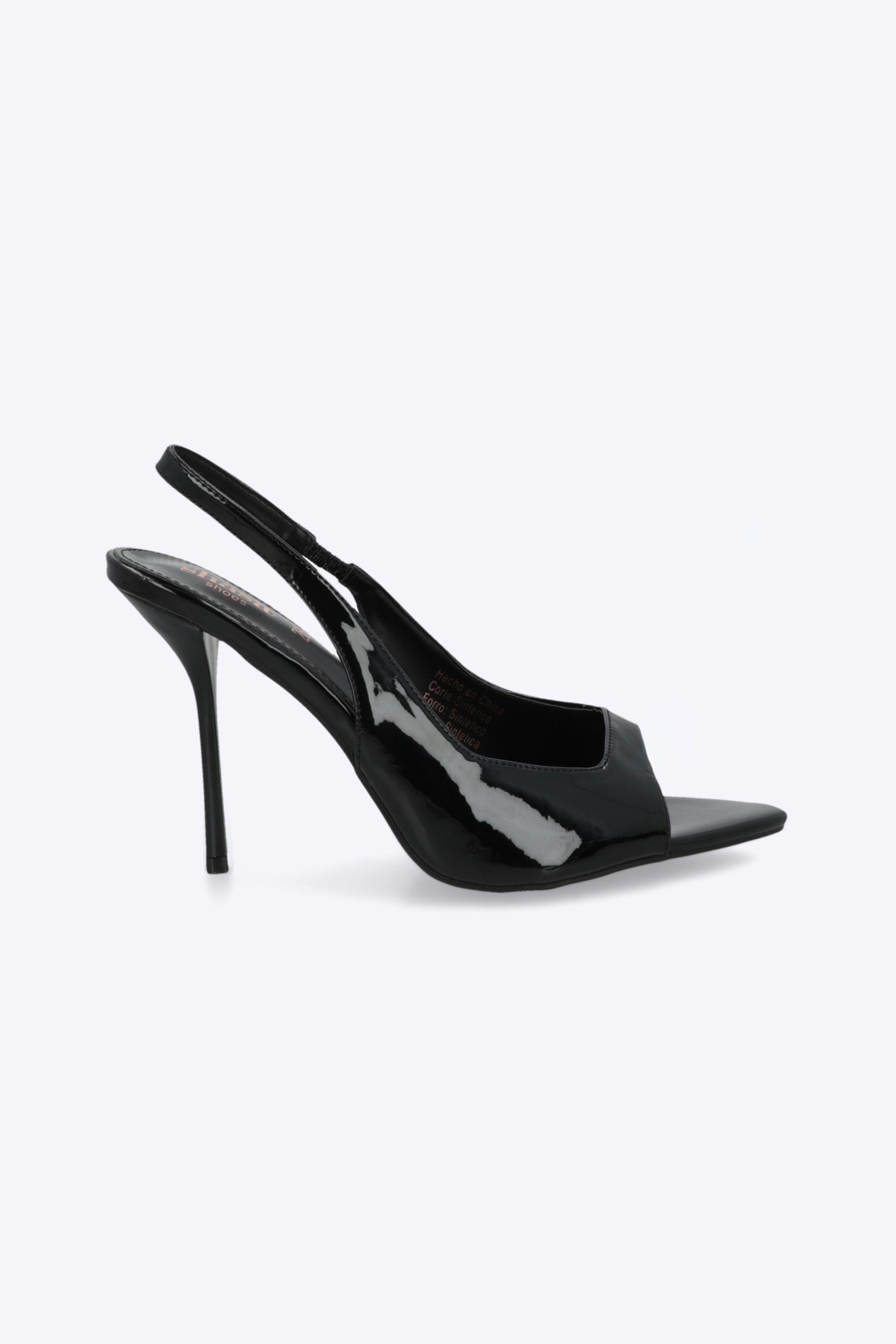 Tacón slingback peeptoe