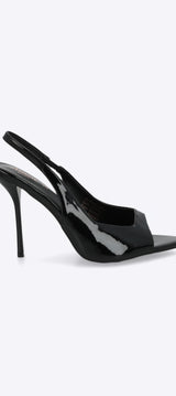 Tacón slingback peeptoe