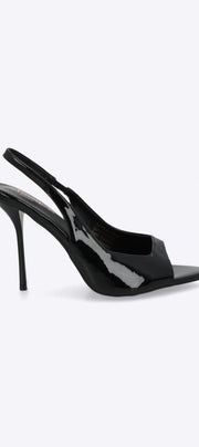 Tacón slingback peeptoe