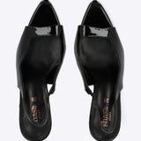 Tacón slingback peeptoe