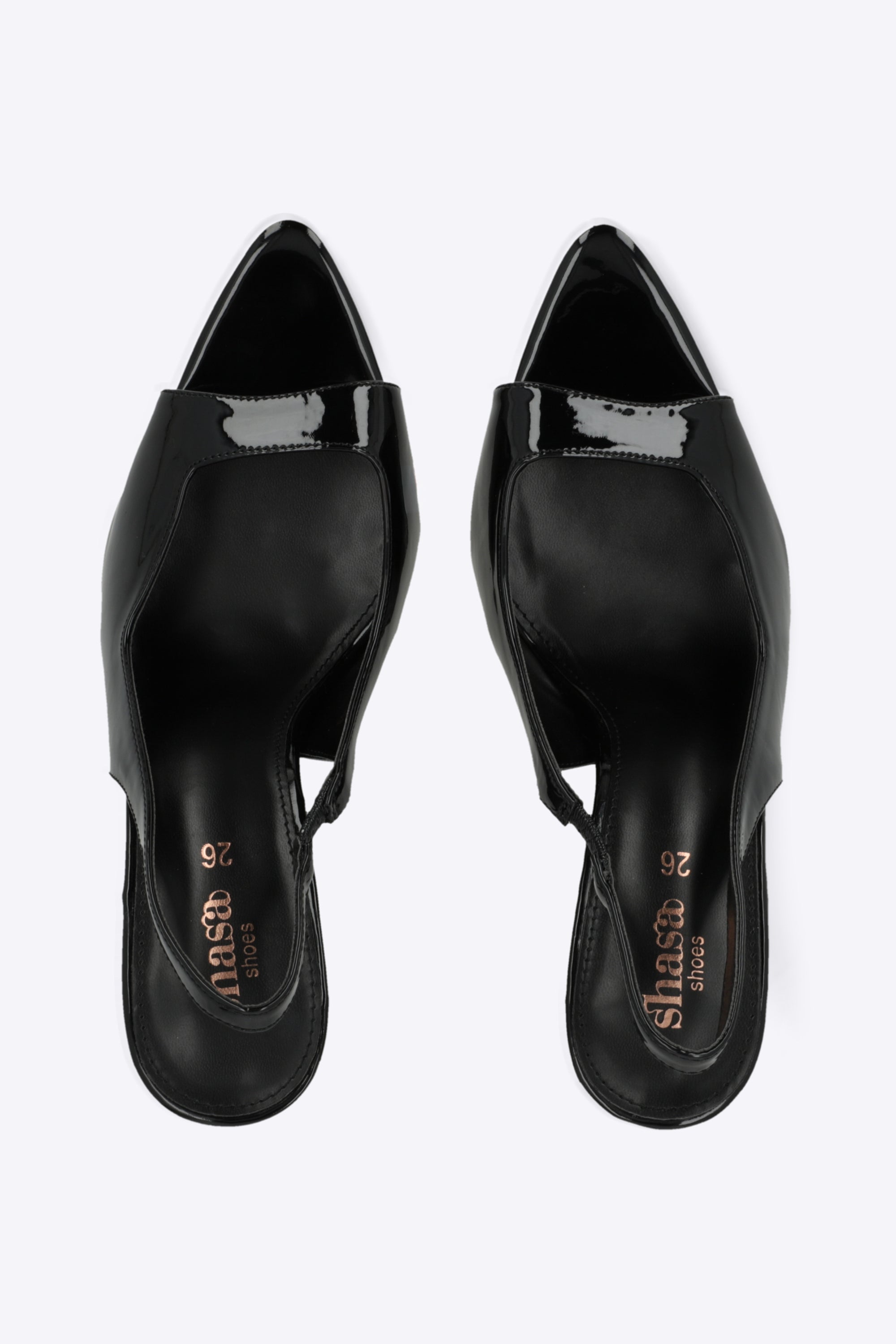 Tacón slingback peeptoe