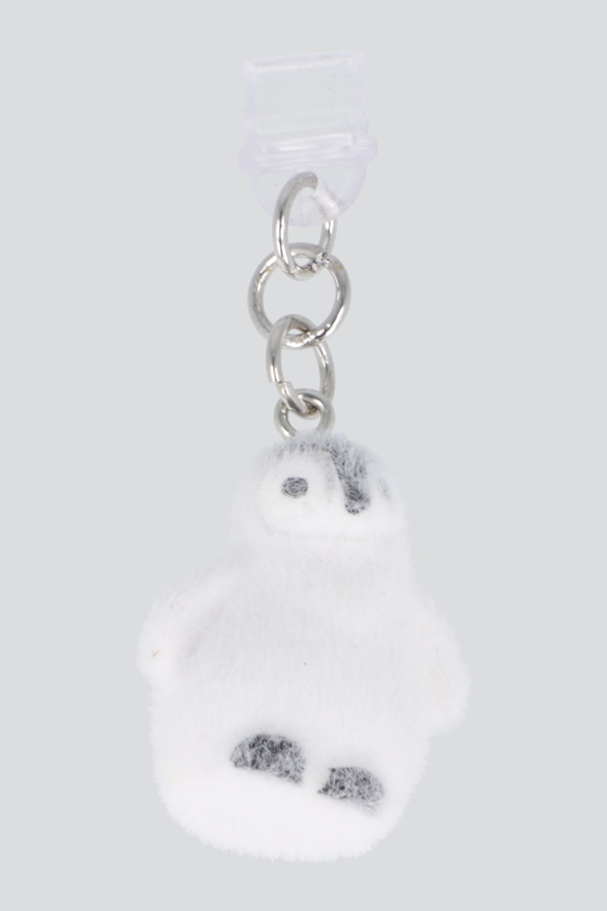 Charm cel tipo c pingüino NEGRO BLANCO