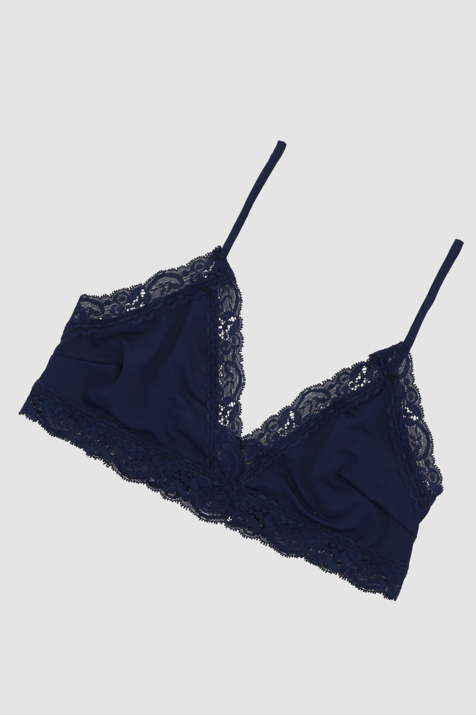Bralette detalle encaje orillas MARINO