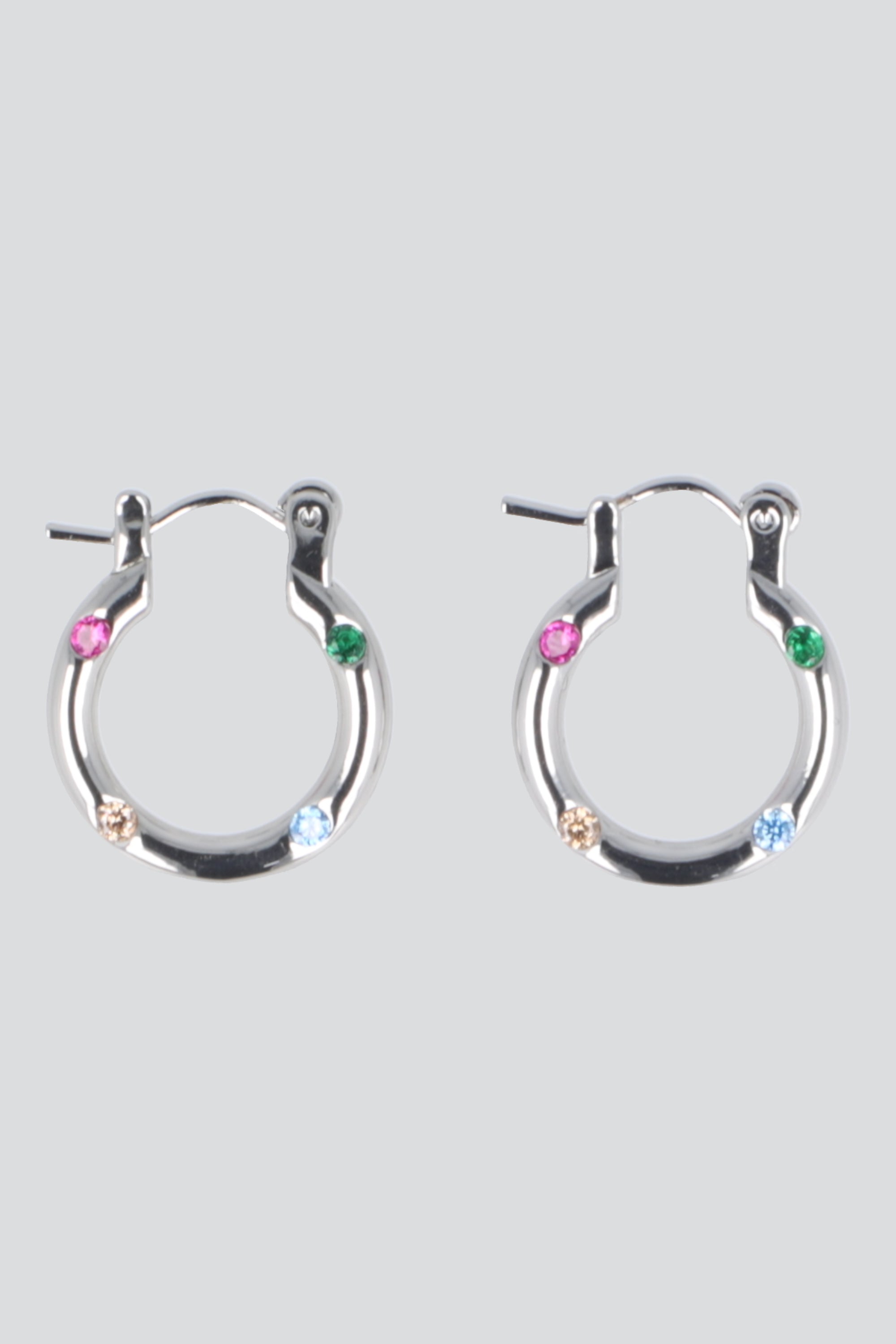 Arracadas detalles color PLATA