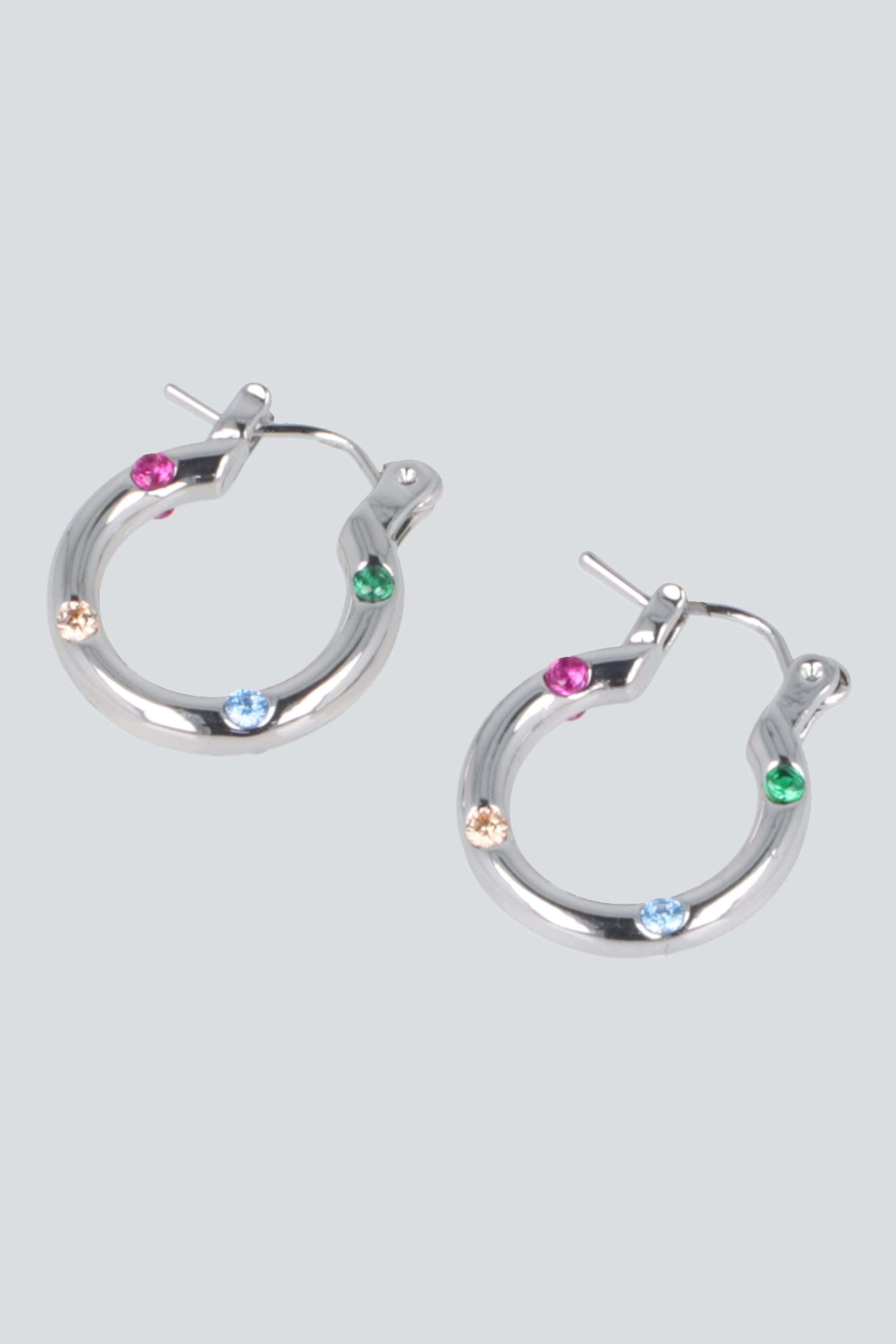 Arracadas detalles color PLATA