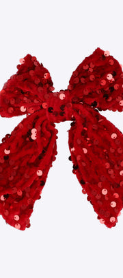 Moño lurex navideño