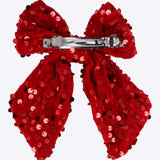 Moño lurex navideño