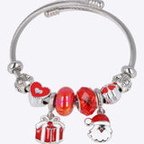 Pulsera resorte charms santa