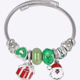 Pulsera resorte charms santa