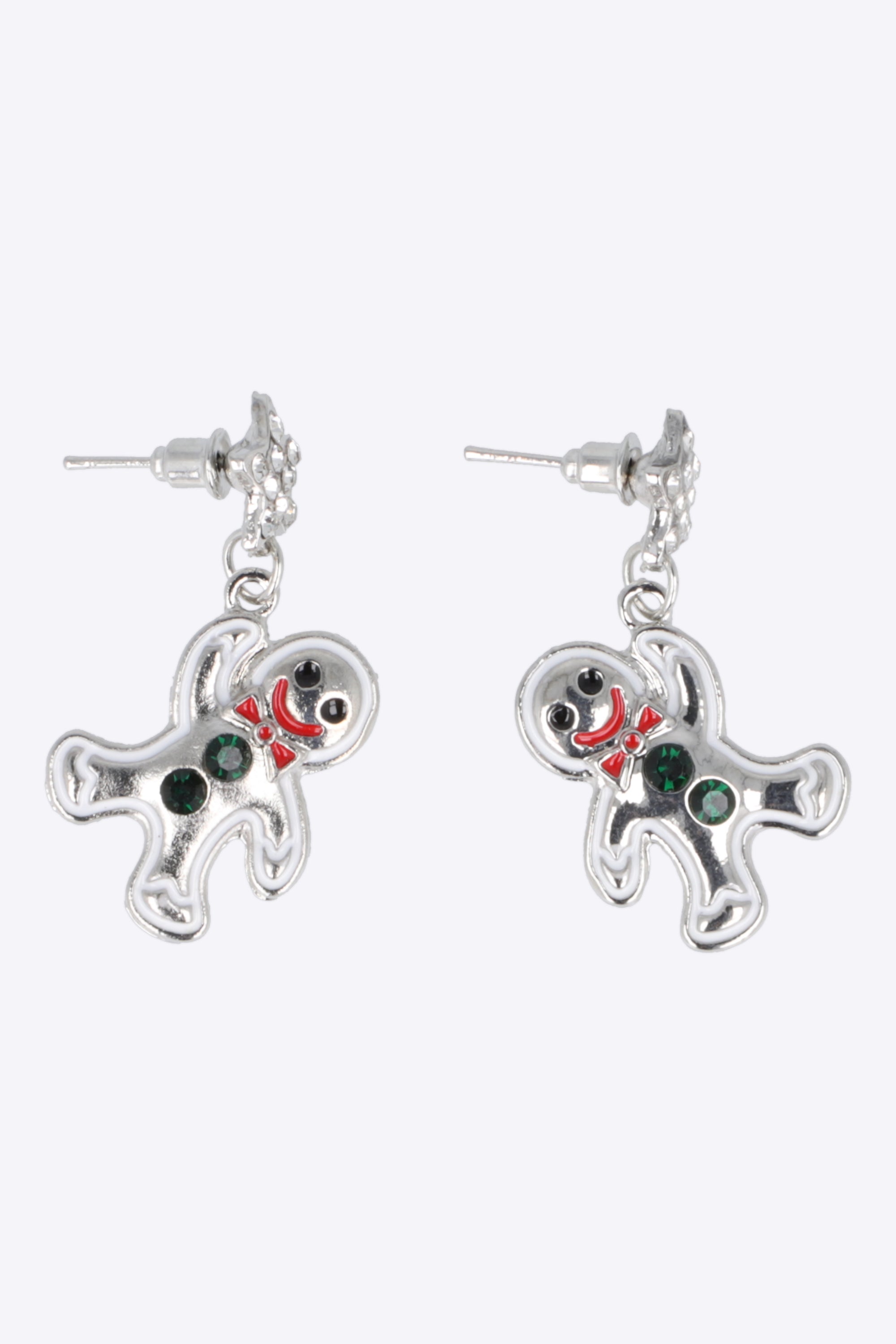 Aretes galleta estrella metal