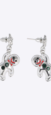 Aretes galleta estrella metal