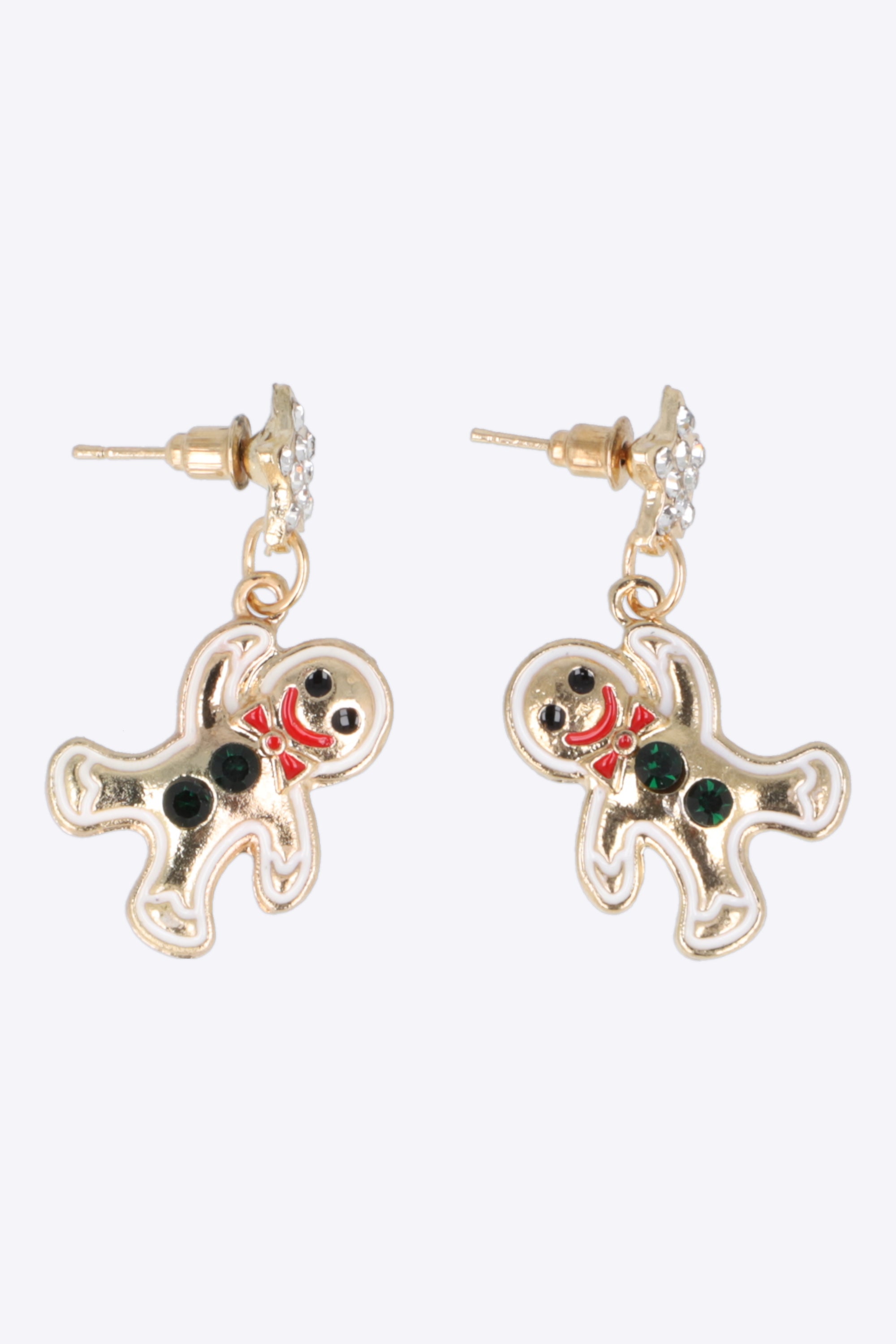 Aretes galleta estrella metal