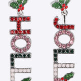 Aretes holly jolly