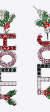 Aretes holly jolly