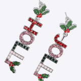 Aretes holly jolly