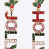 Aretes holly jolly