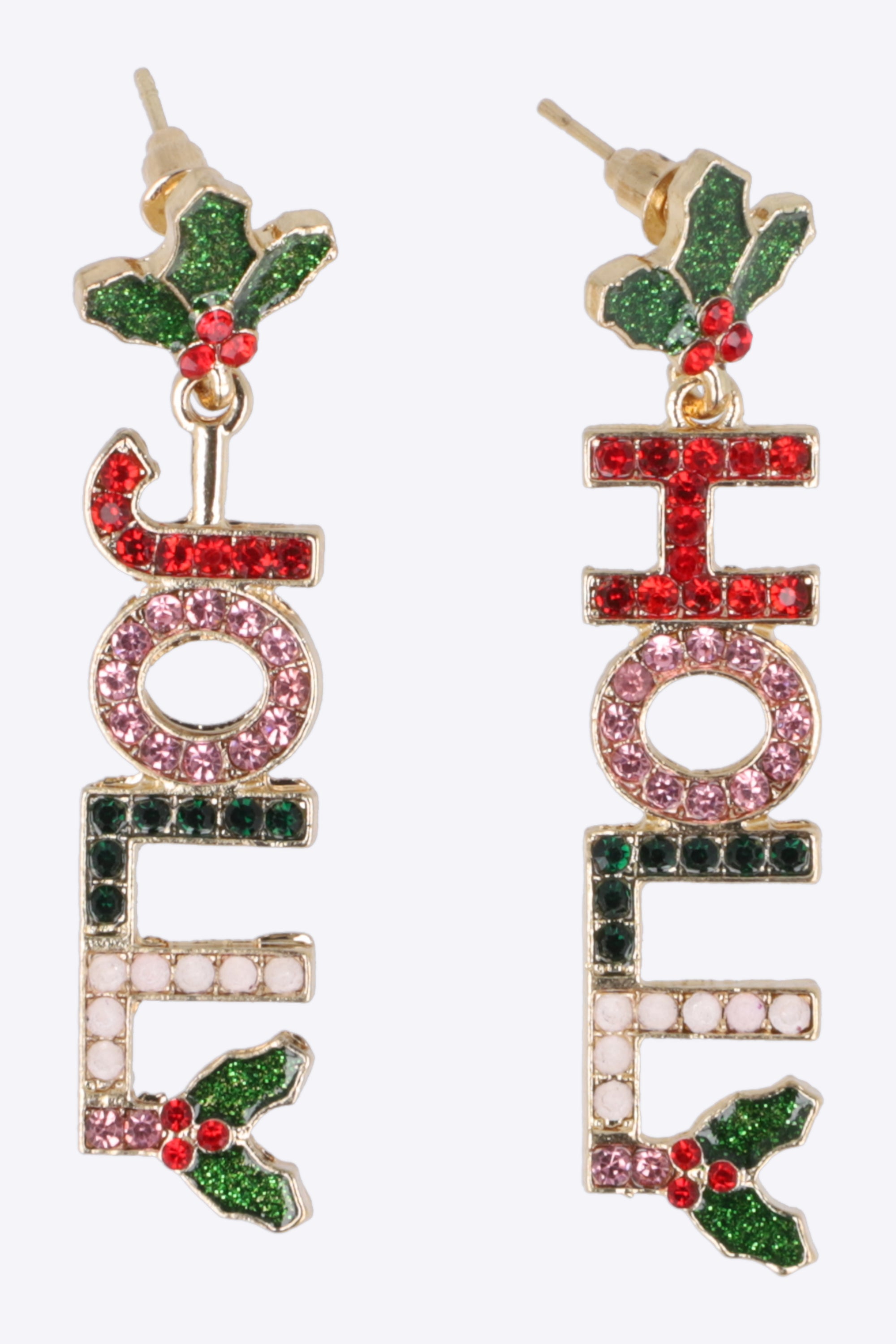 Aretes holly jolly