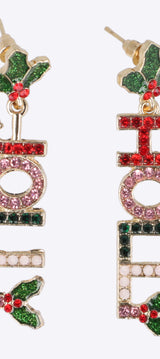 Aretes holly jolly