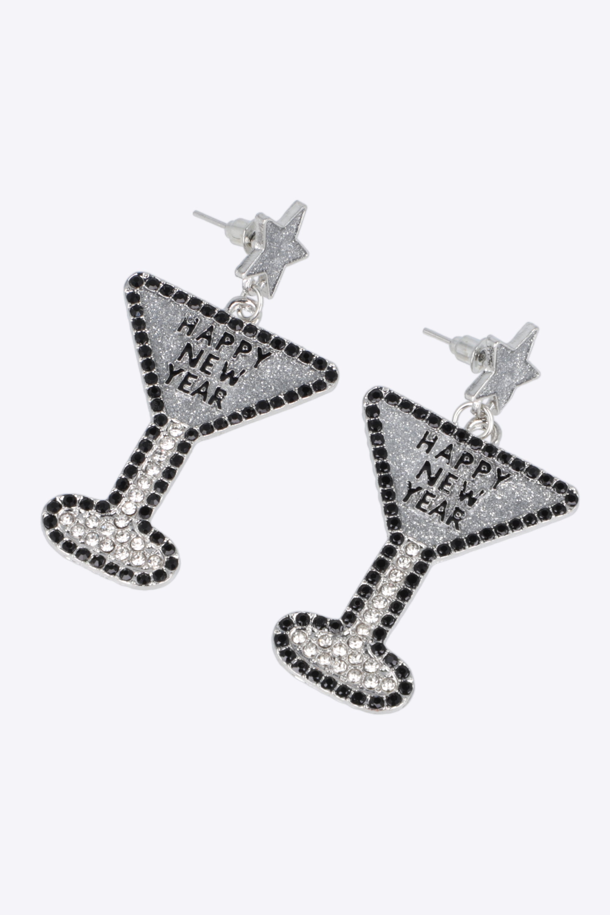 Aretes copa happy new year