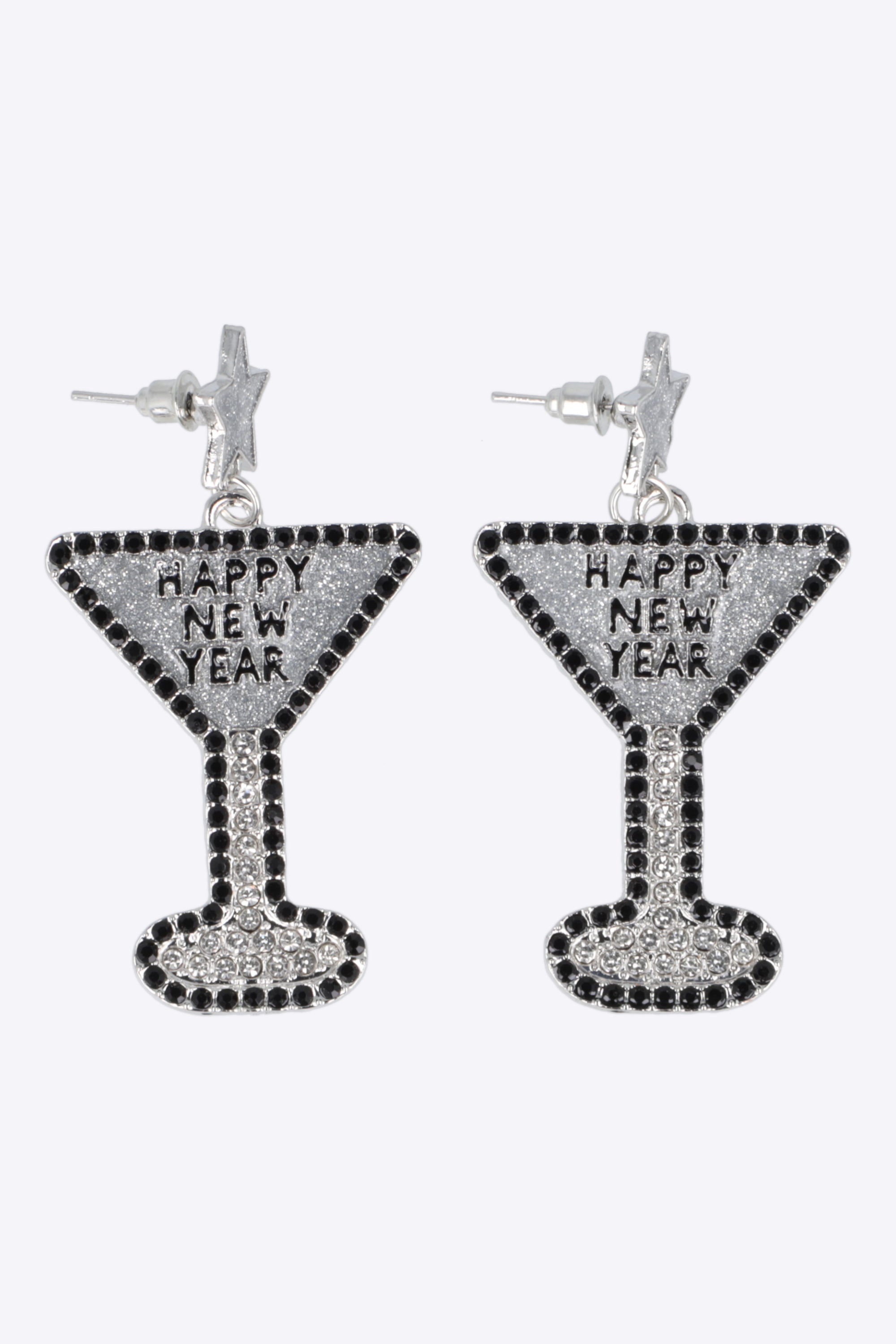 Aretes copa happy new year