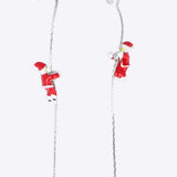Aretes santa escalando