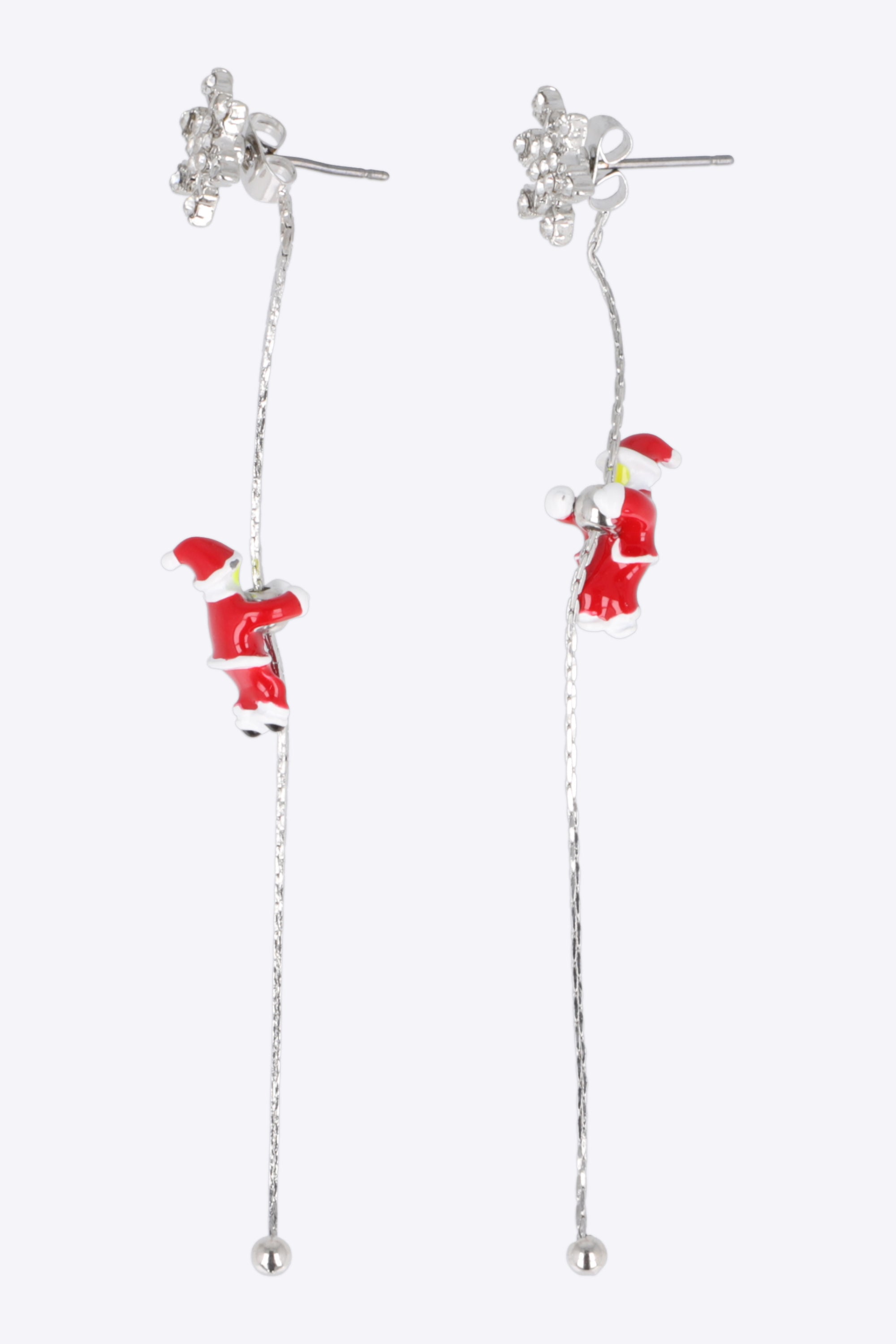 Aretes santa escalando