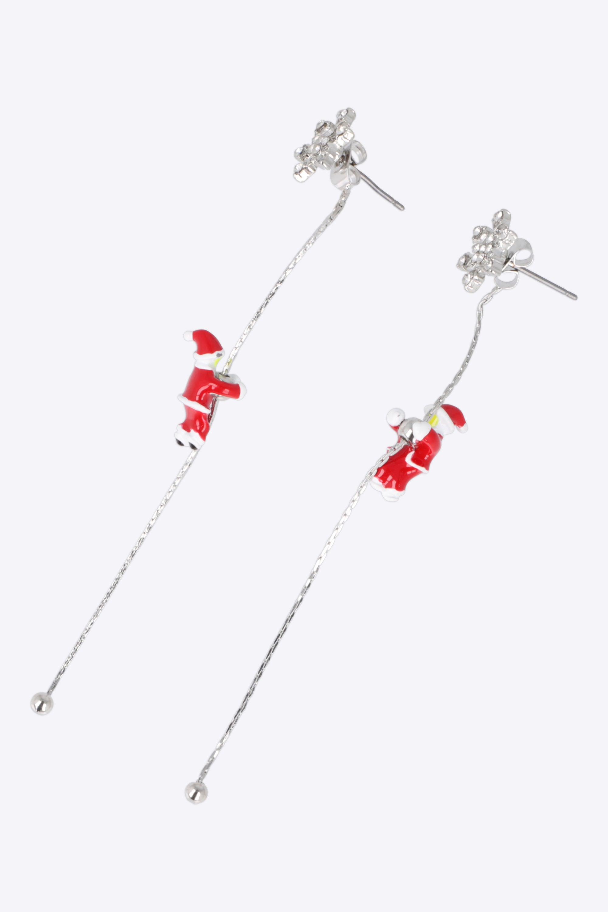 Aretes santa escalando