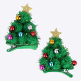 Set 2 broches arbol navideño