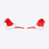 Set 2 pasadores gorrito santa