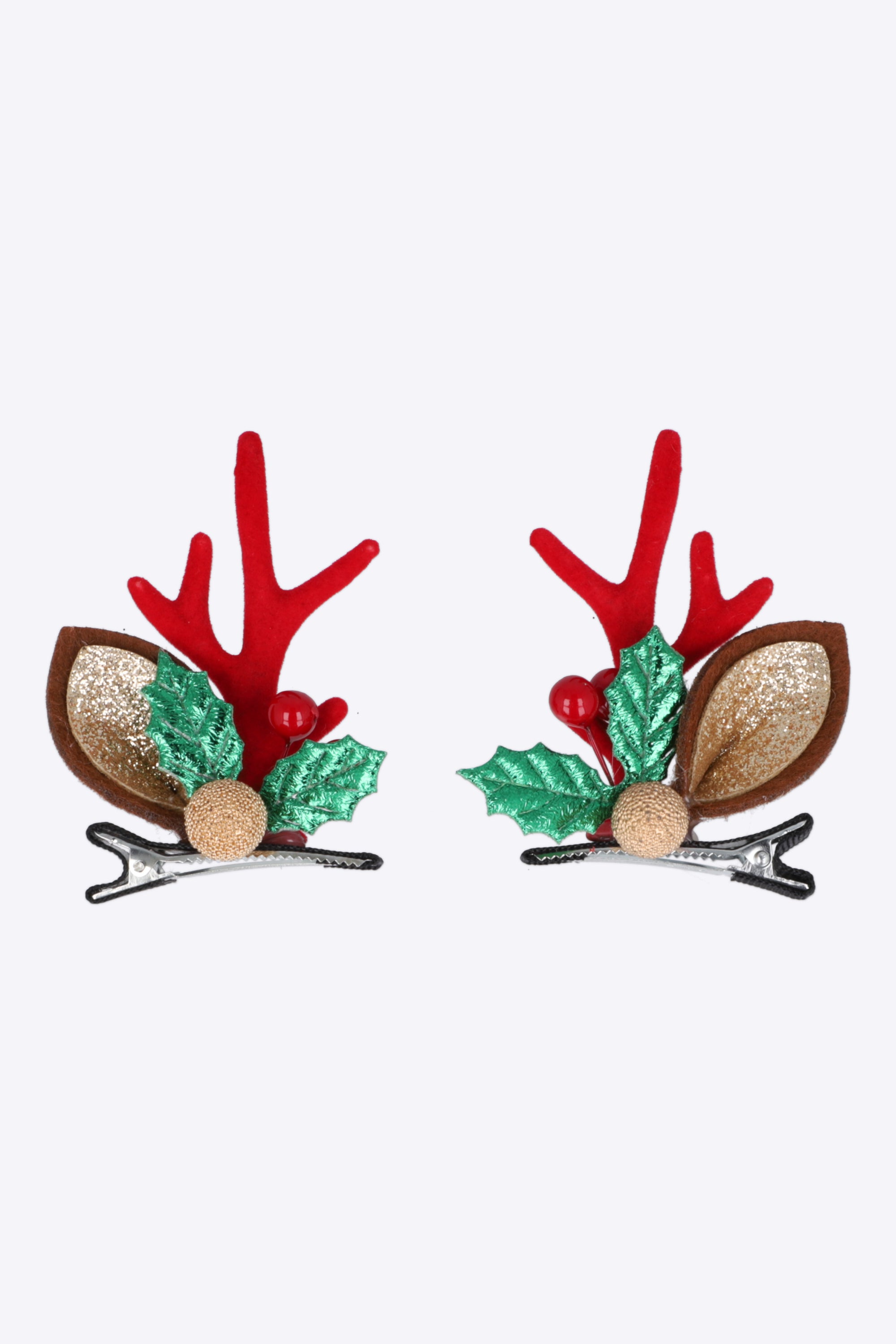 Set 2 broches reno cuernos