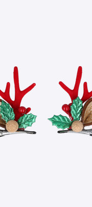 Set 2 broches reno cuernos