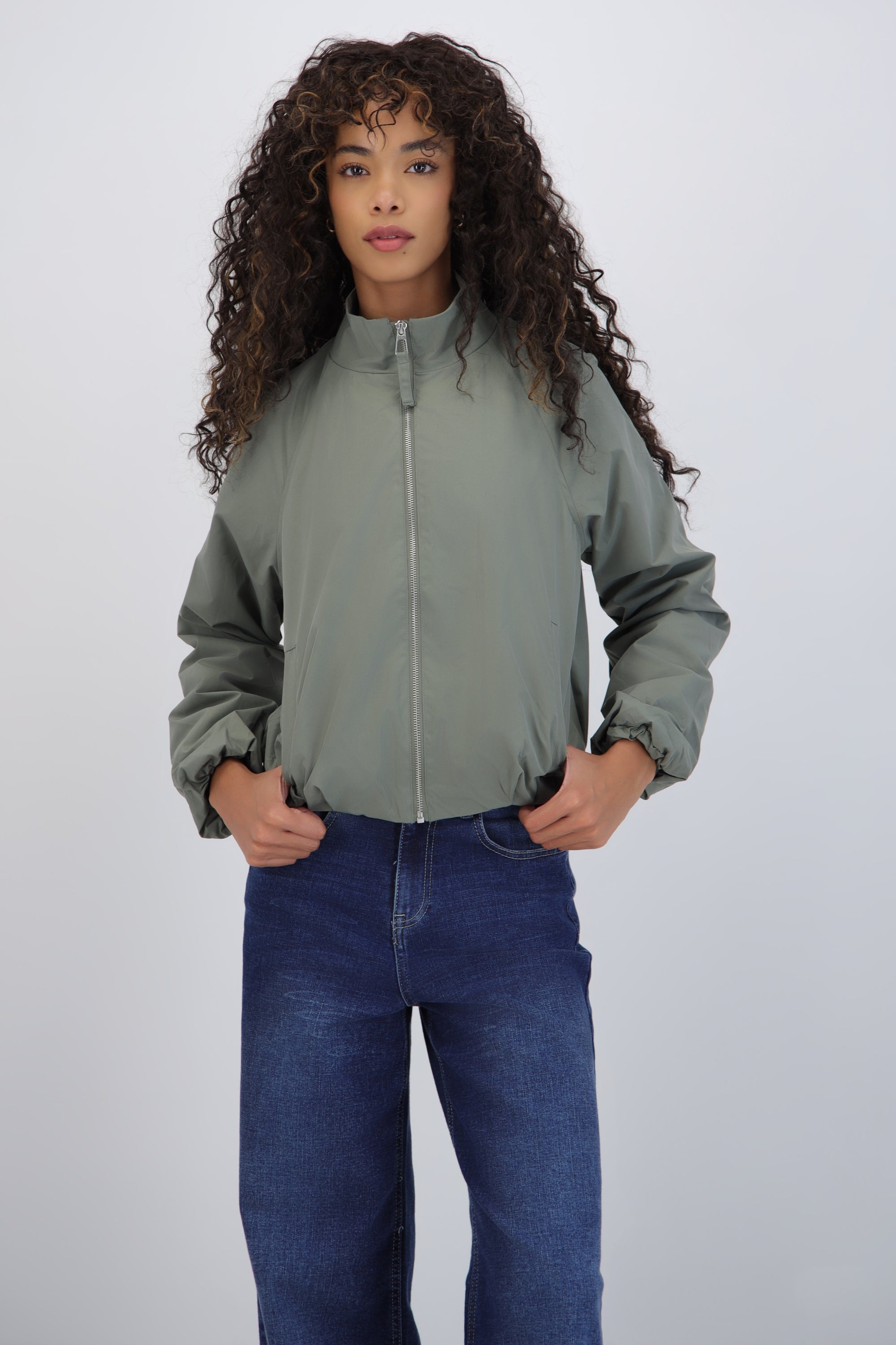 Chamarra bomber ligera