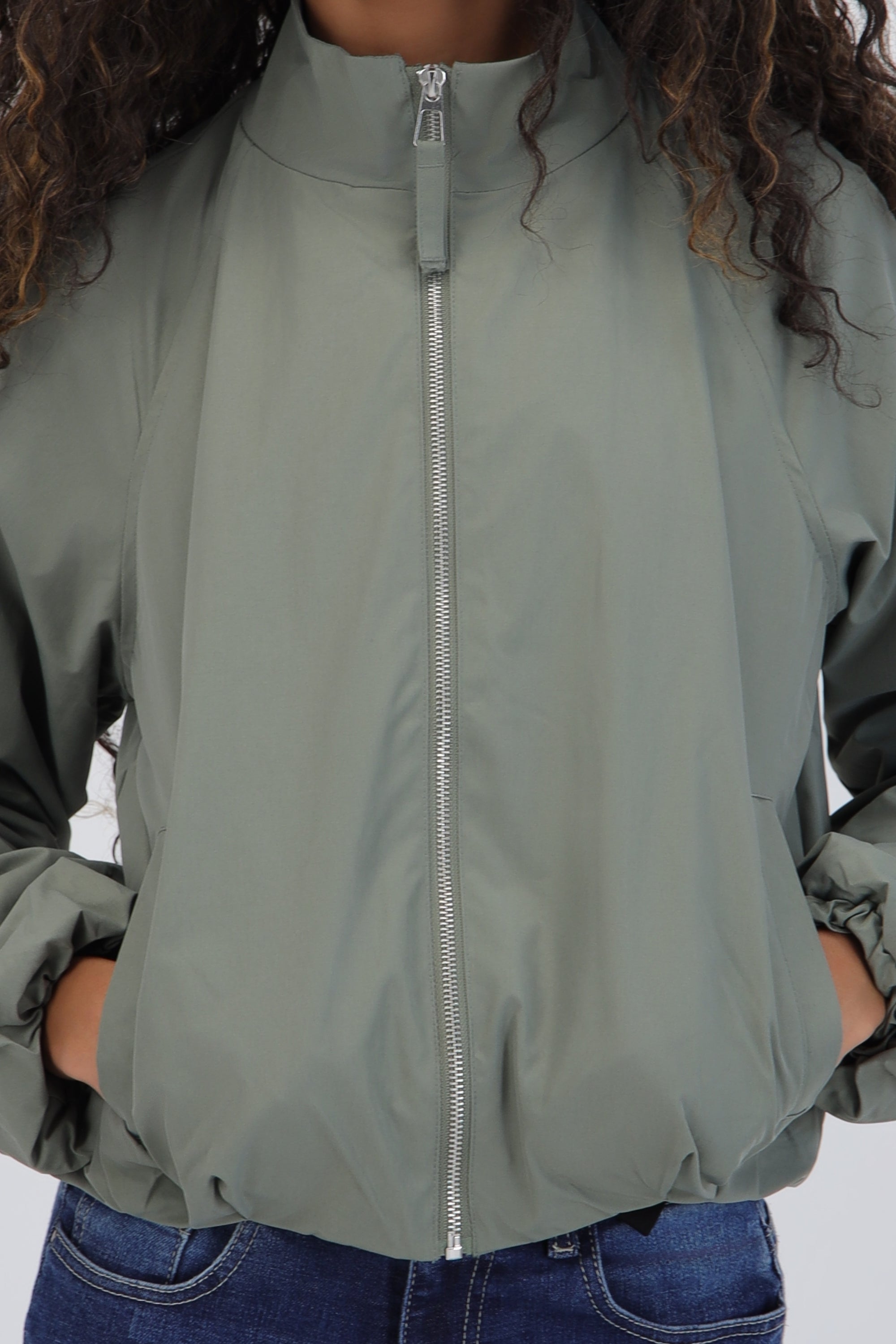 Chamarra bomber ligera