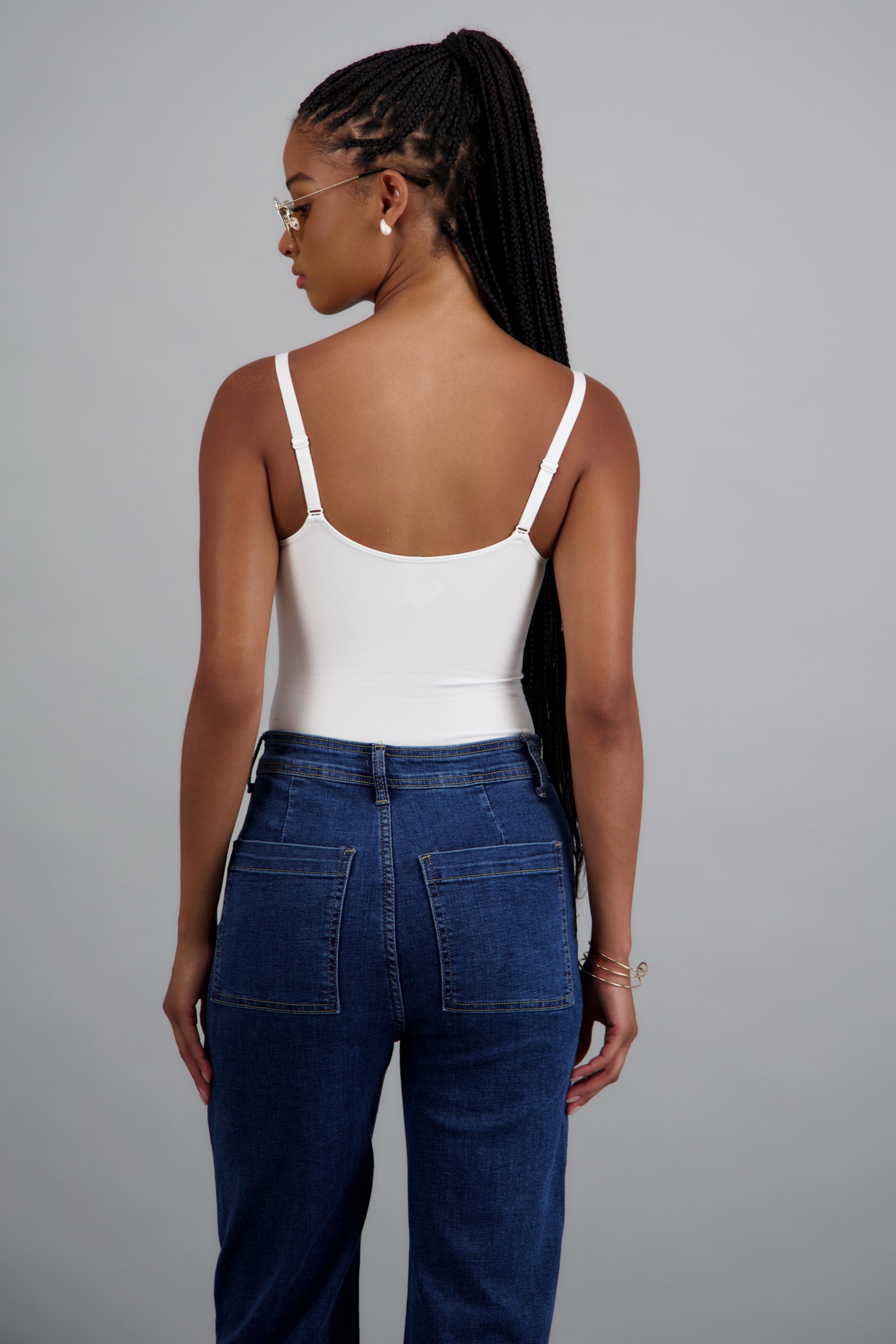 Bodysuit detalle encaje BLANCO