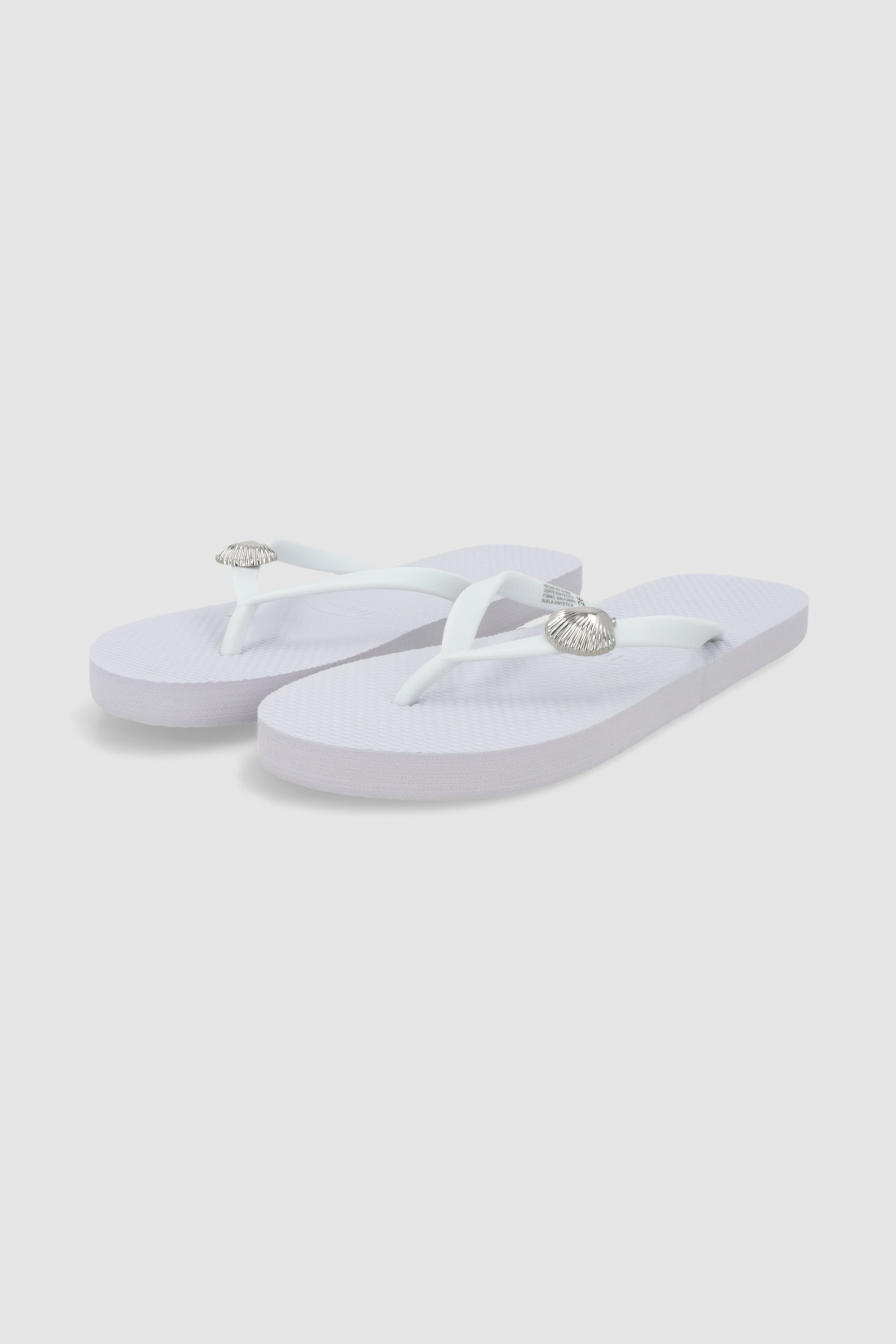Flip flop concha marina BLANCO