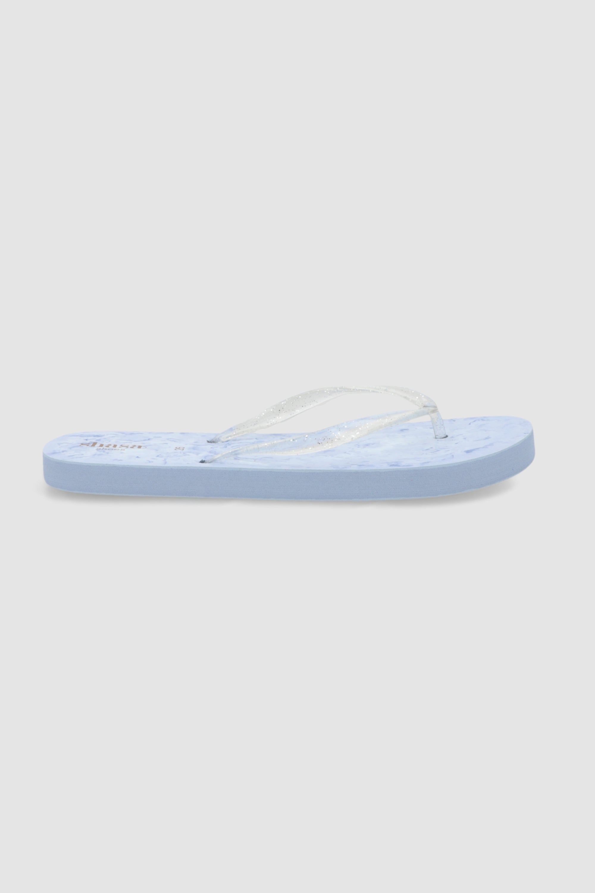 Flip flop marmoleada AZUL CIELO